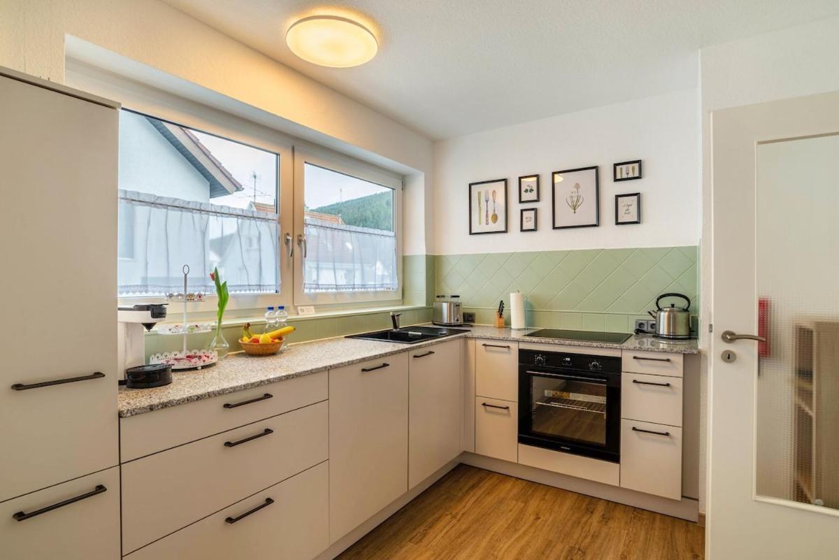 Ferienwohnung Am Enzufer Mit Balkon In Bad Wildbad Im Schwarzwald Εξωτερικό φωτογραφία